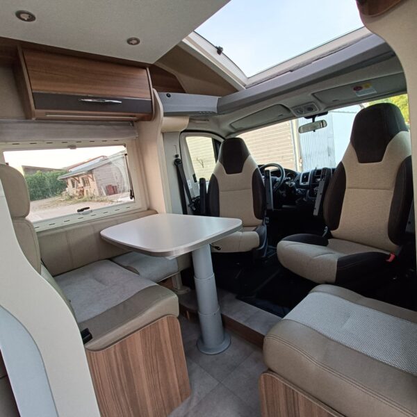 Chausson Welcome 628 EB swivel seats