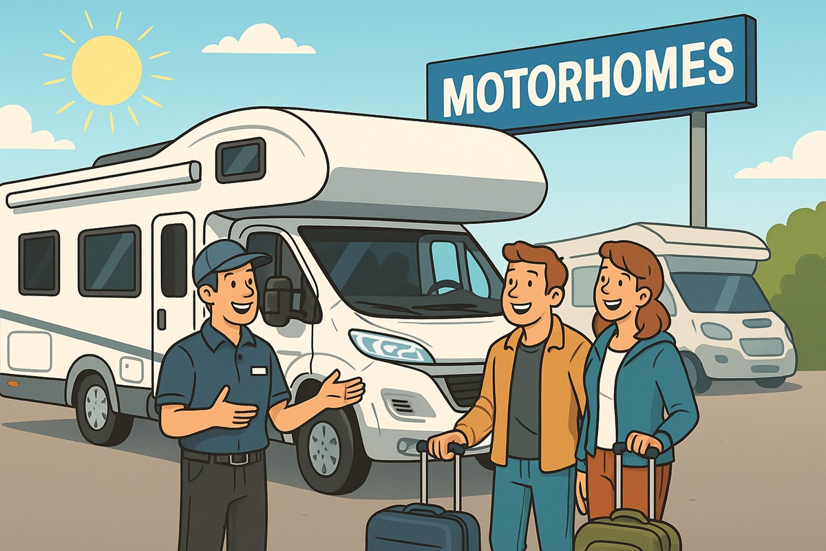 Handover day what to expect when picking up your motorhome in France