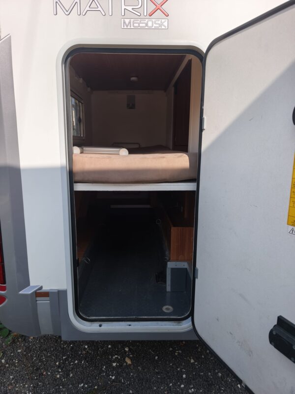 Adria Matrix 650 SK rear storage
