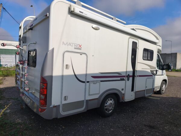 Adria Matrix 650 SK rear passenger corner